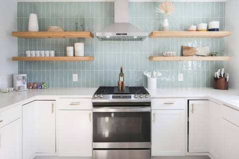 Fully stocked kitchen