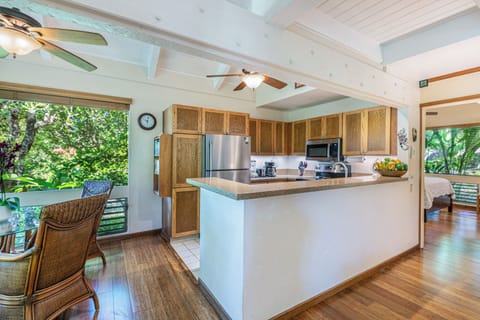 Open space living kitchen and dining