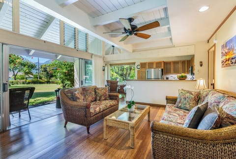 Gorgeous tropical garden views