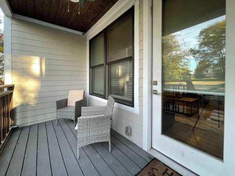 Unit A- Back patio