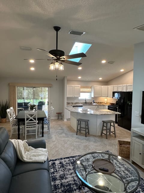 Spacious OPEN Well Lit floor plan. 