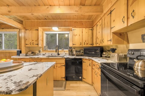 Cook up a delicious meal in our fully stocked kitchen