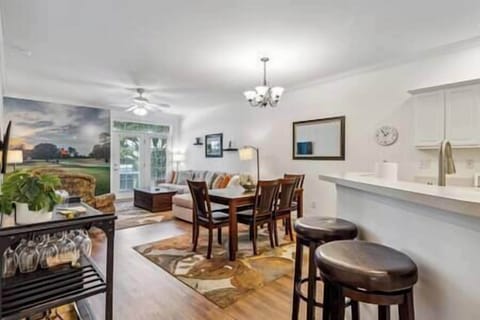 view from the hallway