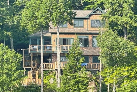 House from Lake