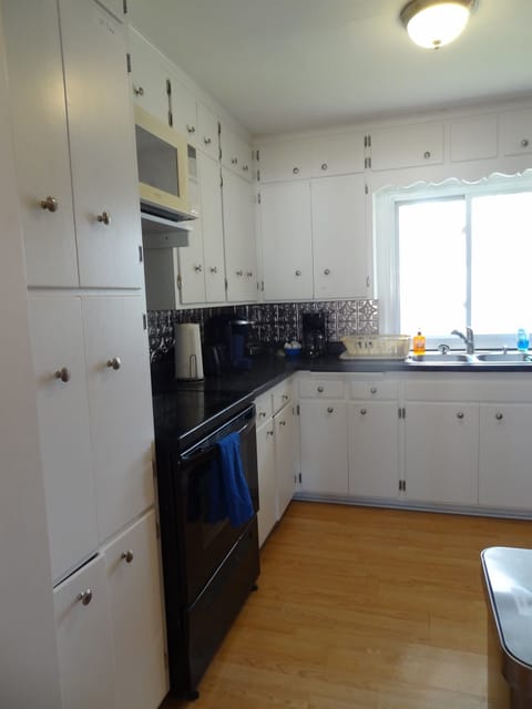 Kitchen stocked with most essentials