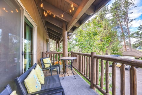 Private Furnished Balcony