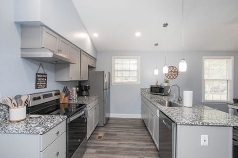 Everything you need to get your day started in this kitchen!