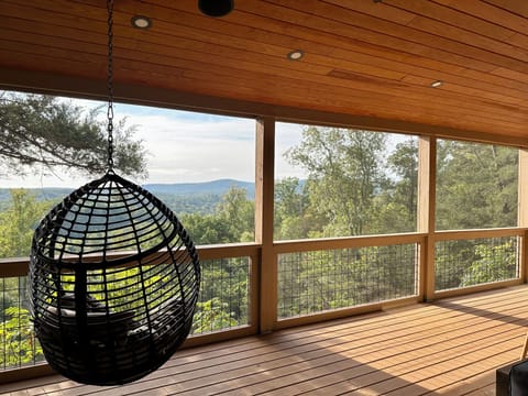 View from your screened in porch.