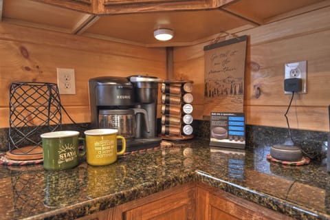 Squirrels Hideaway comes with a fully equipped kitchen