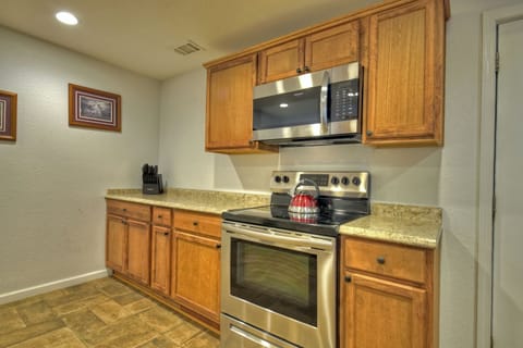 Kitchen Area with Plenty of Cabinet Space