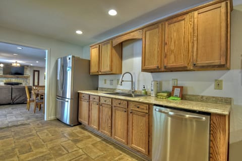 Kitchen Area with Plenty of Cabinet Space