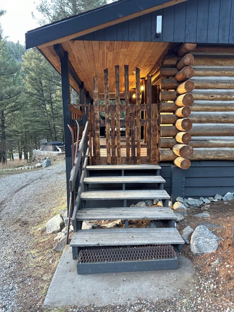 Main entrance to Front door and Deck