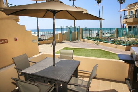 Outdoor dining with beautiful ocean views