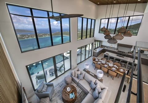 Living Area View from Upstairs