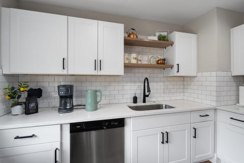 Kitchen with tea and coffee making facilities