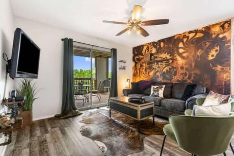 Unit 4 – You’ll feel transported to another world in the open Living Room with Smart TV