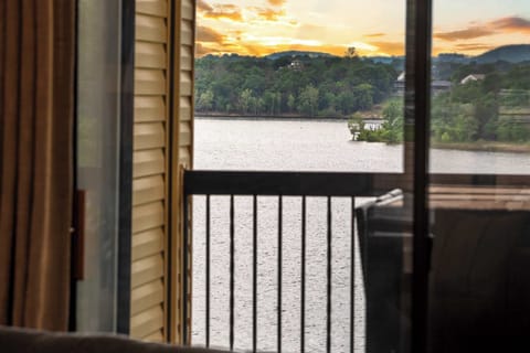 Relish in the serene beauty of the lake view