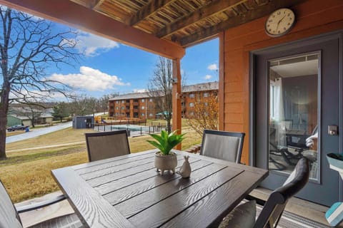 Terrace with outdoor dining