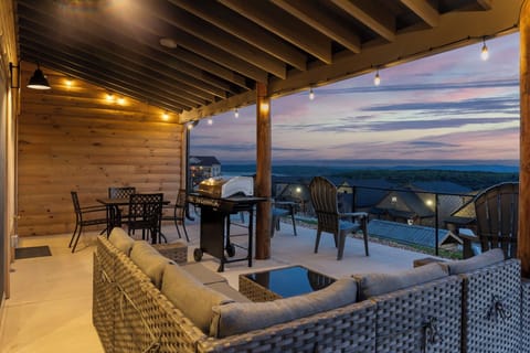 Step out onto the patio & soak in the sweeping, stunning views