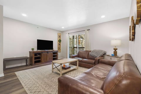 Open living space with Smart TV (Unit #4)