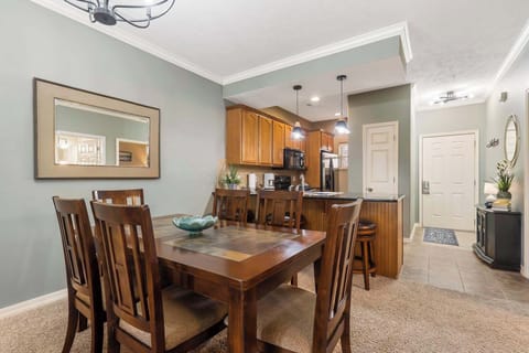 Dining table with seating for 6