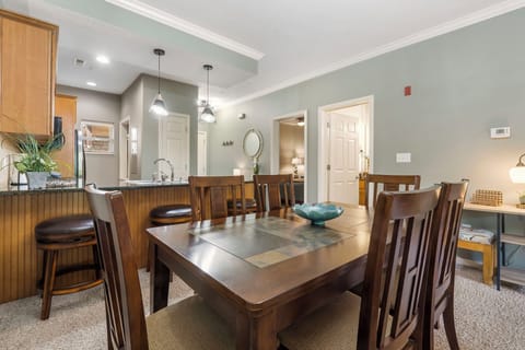 Dining table with seating for 6