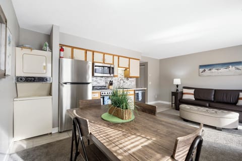 Dining table with seating for 4