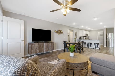 Open concept allows you to relax and take in the delicious smells from the kitchen