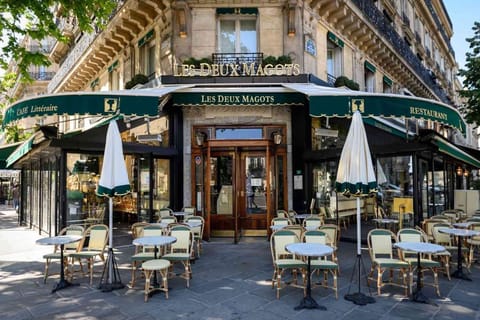 In the heart of Saint-Germain-des-Prés opposite the iconic Café de Flore 