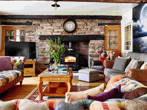 Onnen Fawr Farmhouse Living Room 3