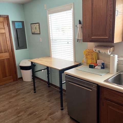Table Setup Off Kitchen Area