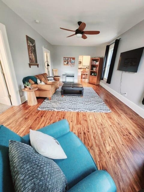 Bright and spacious living room.