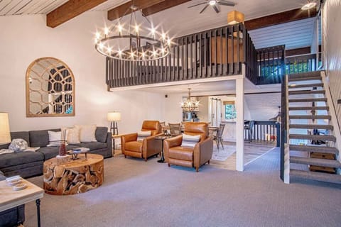 Complete with cozy reclining chairs