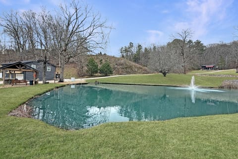 Property is nestled at the foot of Elder Mountain