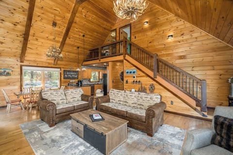 Our Cozy living space, and panoramic views.