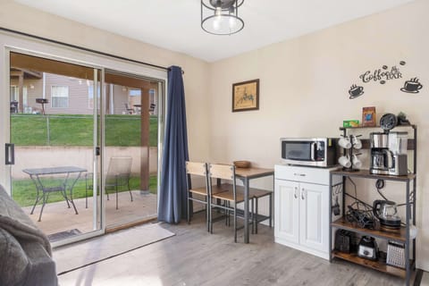 Table with seating for 2