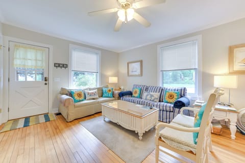 Charlevoix Vacation Rental | 3BR | 1.5BA | 1,100 Sq Ft | 4 Steps Required