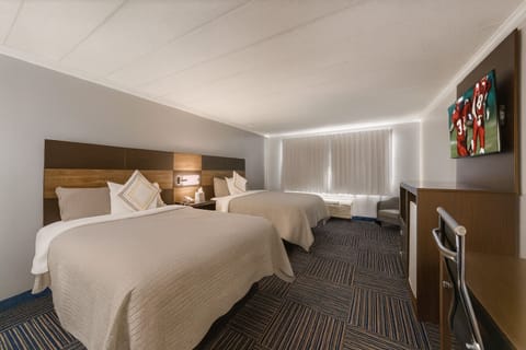 Settle in and stream favorites from bed after adventures.