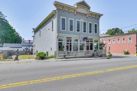 Exterior | 2nd-Floor Apartment | Walk to Restaurants & Shops