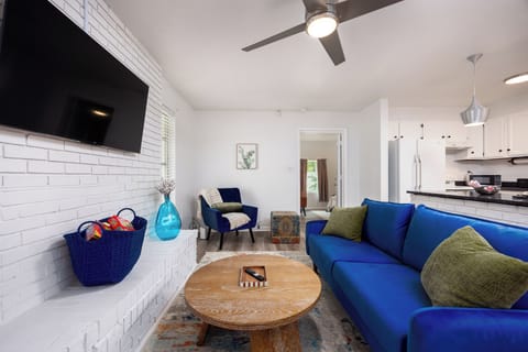 Board games available in the living room