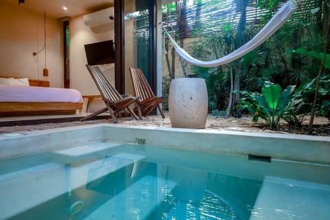 Exterior/ Patio y Alberca privados