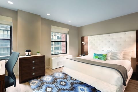 Wake up refreshed in a sunny king room with views.