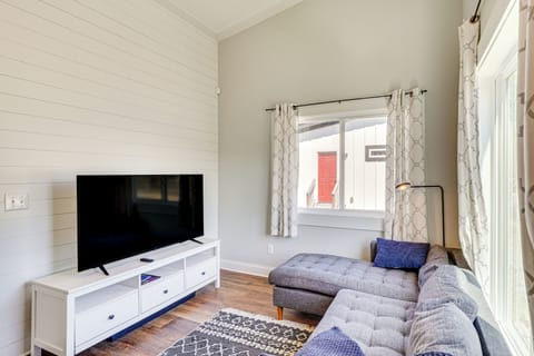 Durham Vacation Rental | 2BR | 2BA | 900 Sq Ft | 5 Steps Required