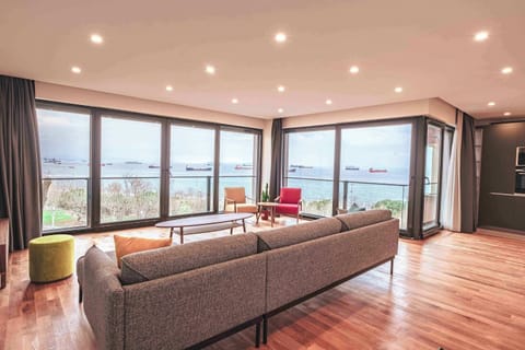 The view of living room