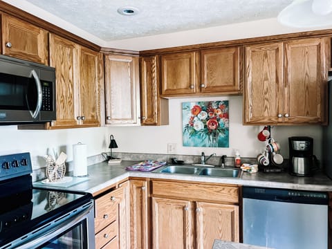 Microwave, oven, stovetop