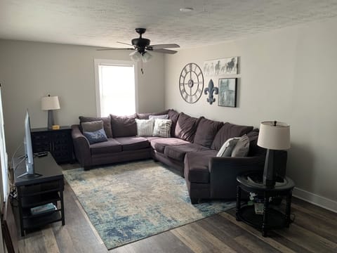 Large sectional for entertaining