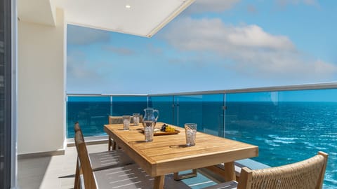 enjoy a snack with astounding views from your patio