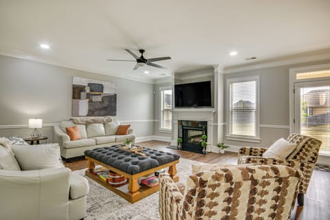 Grovetown Vacation Rental | 5BR | 3BA | 3,538 Sq Ft | Small Step to Enter