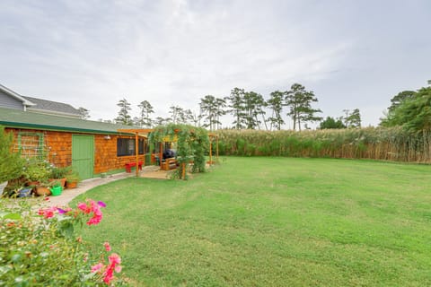 Chincoteague Vacation Rental | 3BR | 1.5BA | Stairs Required | 1,458 Sq Ft