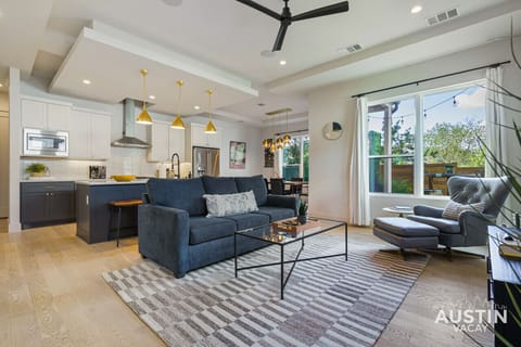 Gorgeous home with spacious floor plan, sleeper sofa, smart tv, and more!